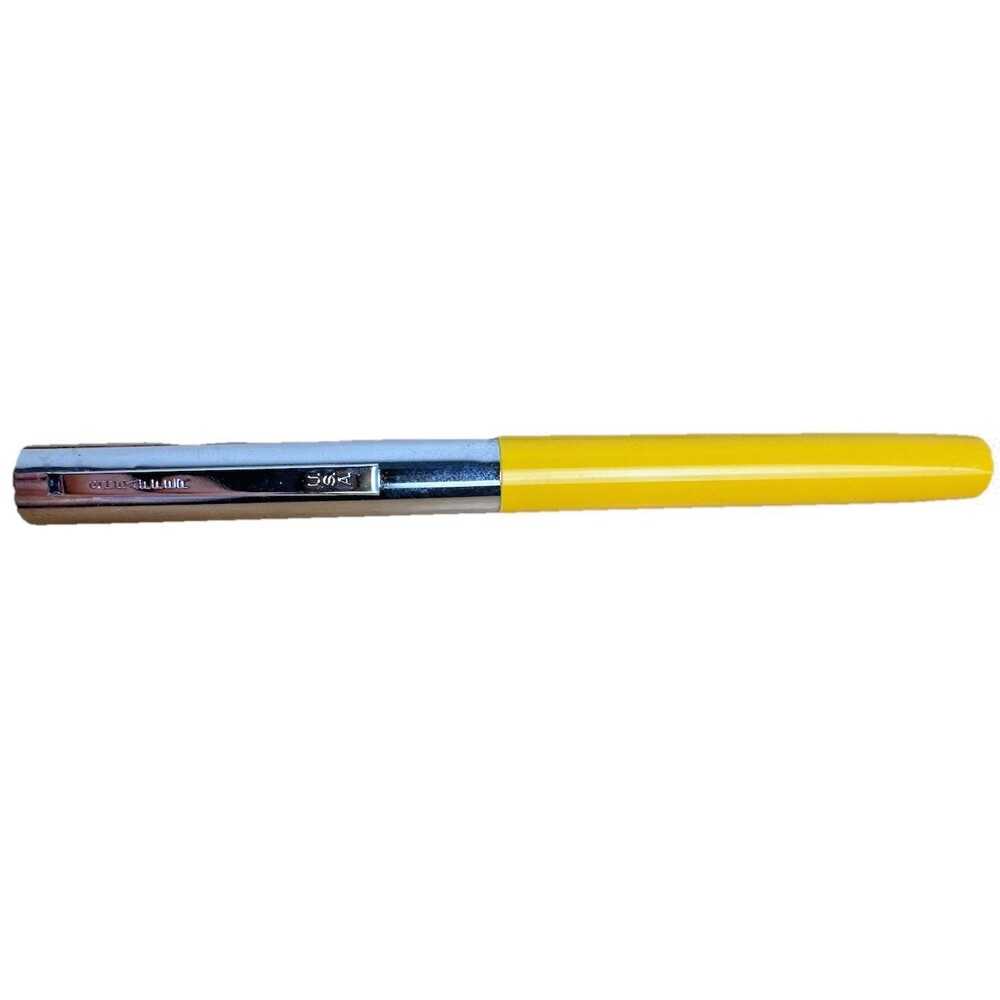 Vintage Sheaffer USA Skrip Fountain Pen Yellow Medium Nib Near Mint